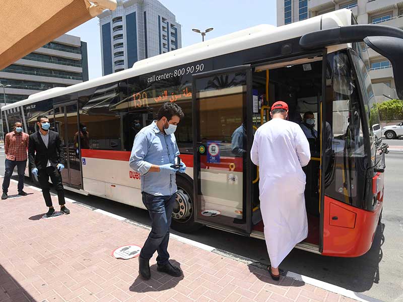 bus in uae