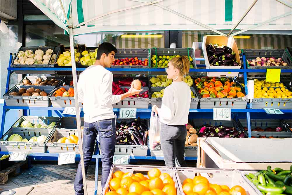 Shopping at The Ripe Market