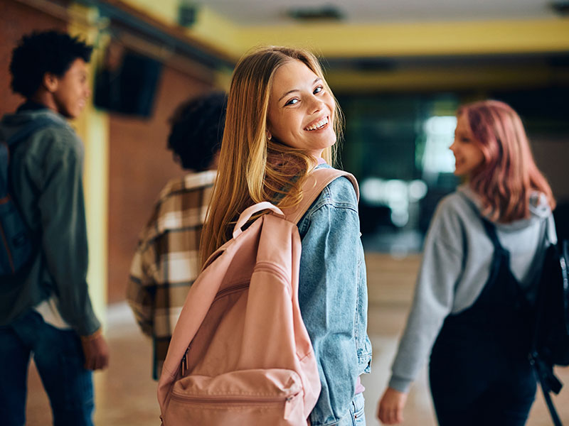 students in school 