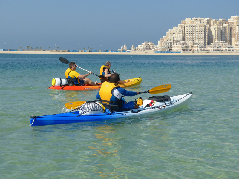 Dubai kayaking