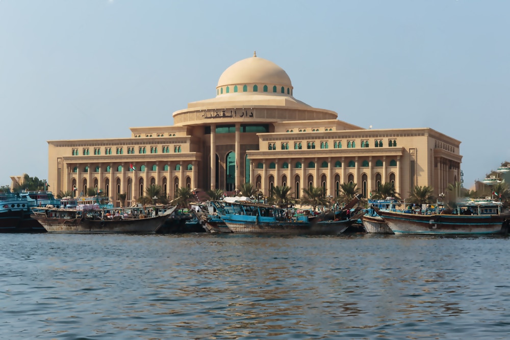 Brown building with a sea facing view