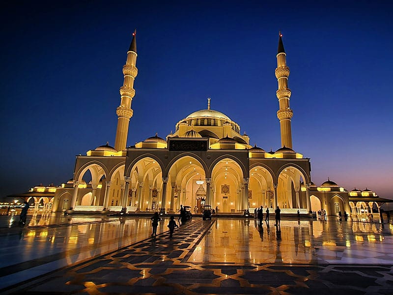 Sharjah Mosque Architecture