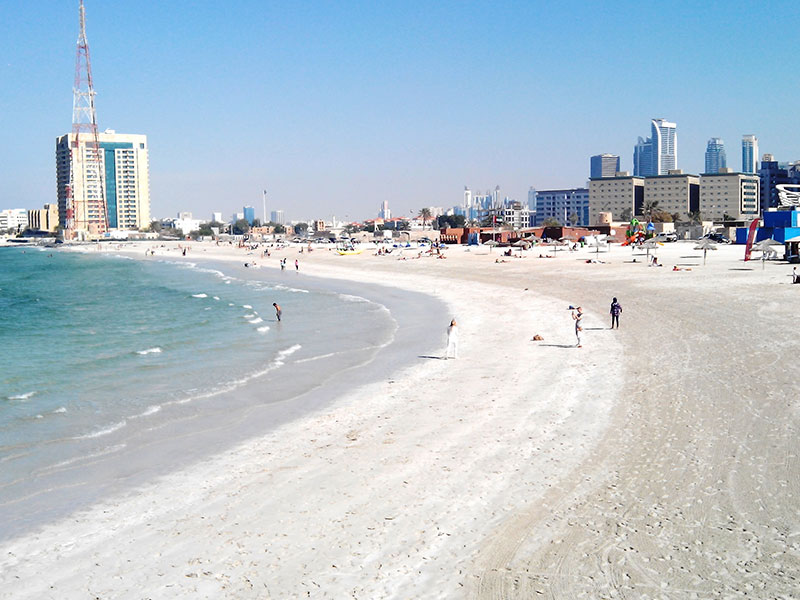 beach front