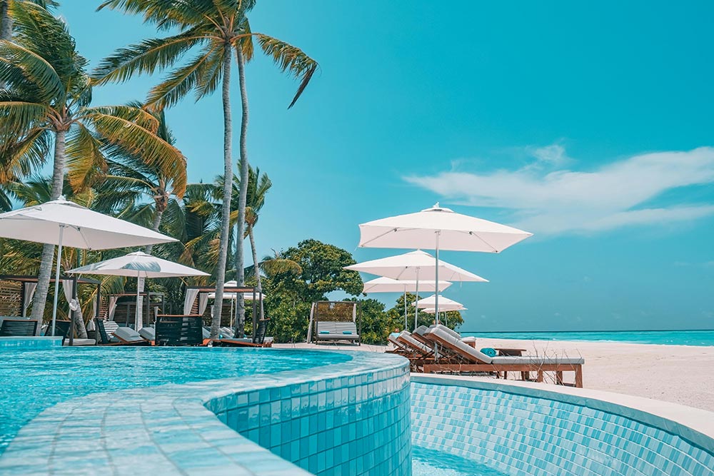 Banyan tree pool deck