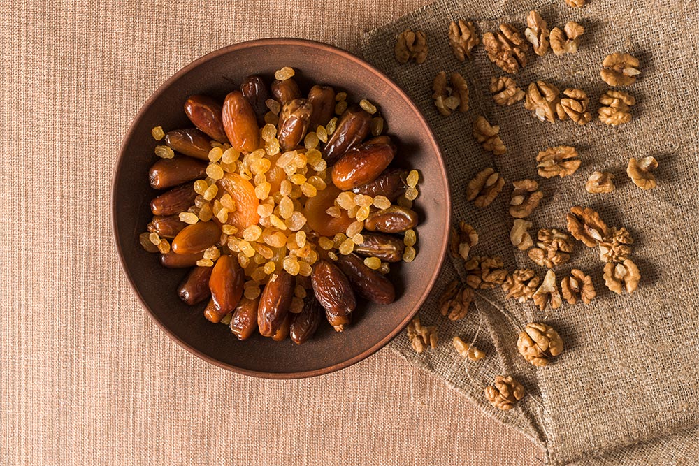 Dry fruits and nuts