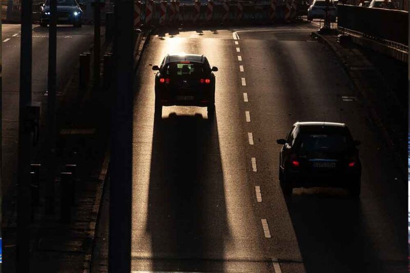 Car on road 