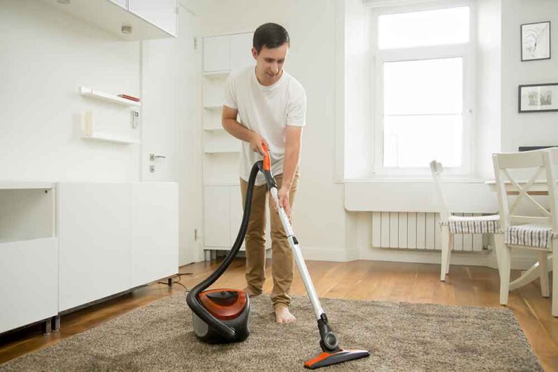 Daily vacuum your carpet to maintain cleanliness 