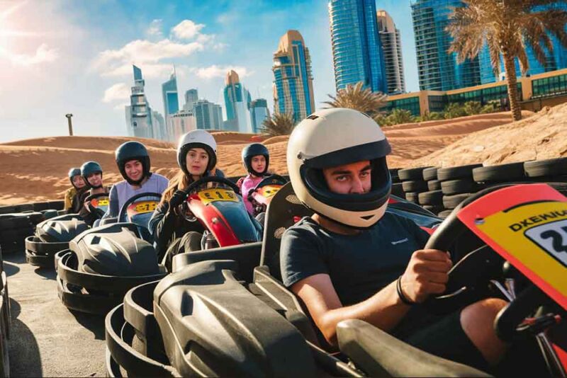 Thrilling Go-karting in Dubai 