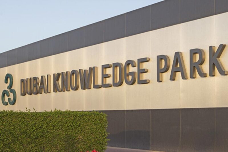 Dubai knowledge park logo 