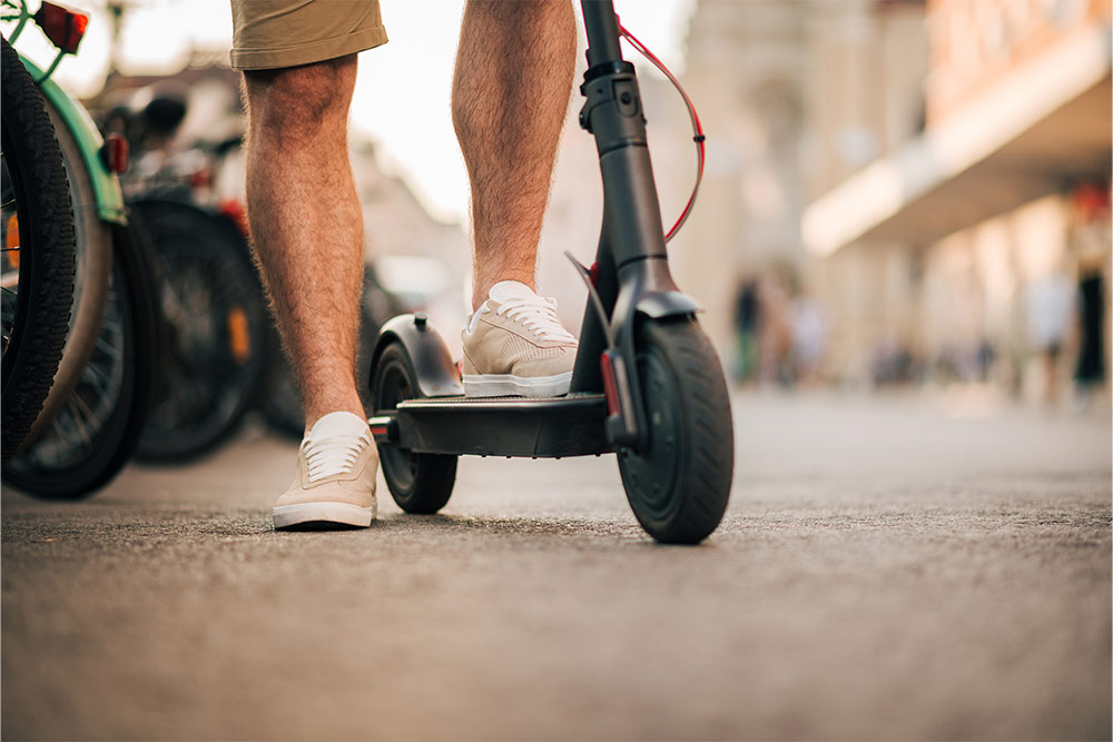 How to use e-scooter in Dubai