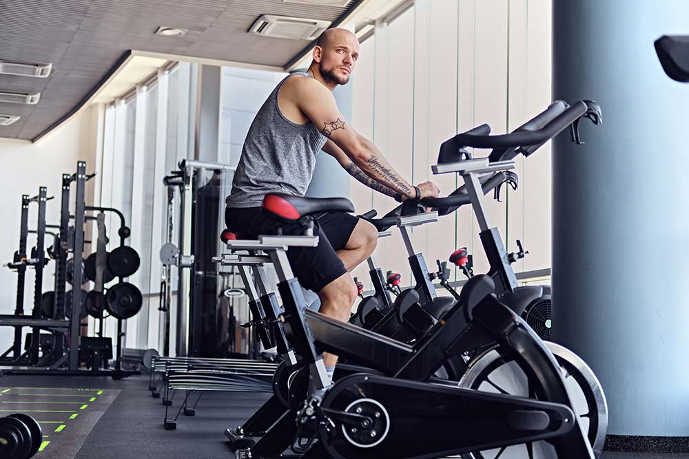 Spacious workout area at a top gym in Fujairah 