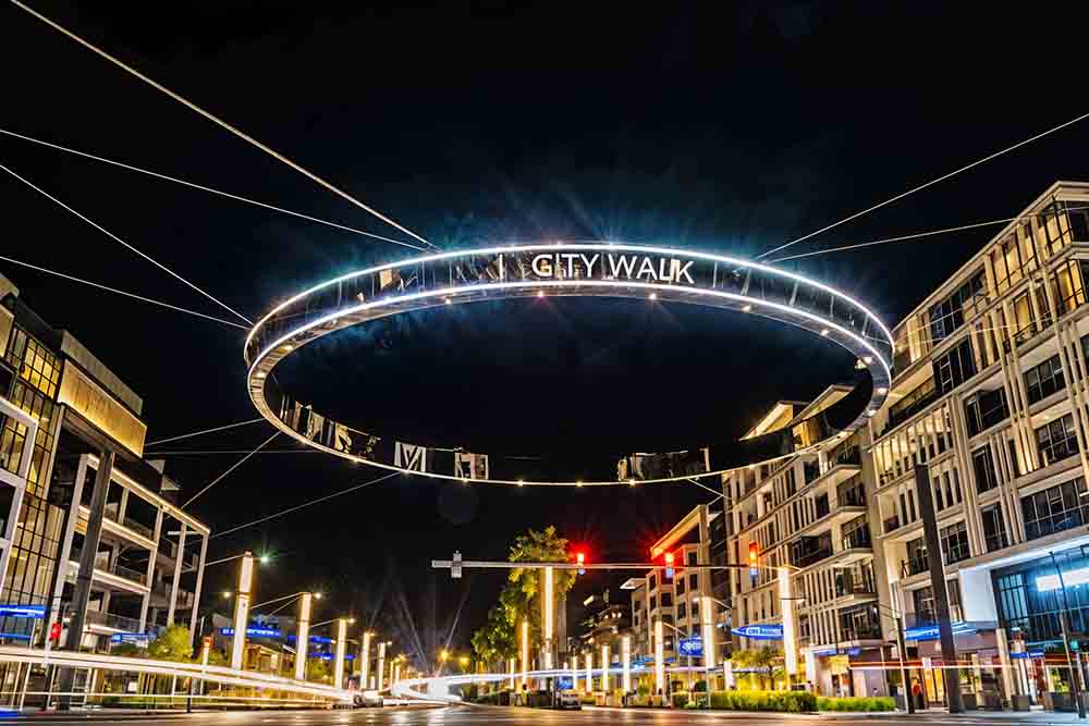 Main entrance view of Dubai Internet City