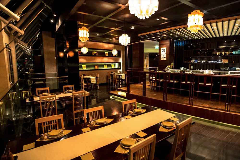 Tomo sushi restaurant Dubai