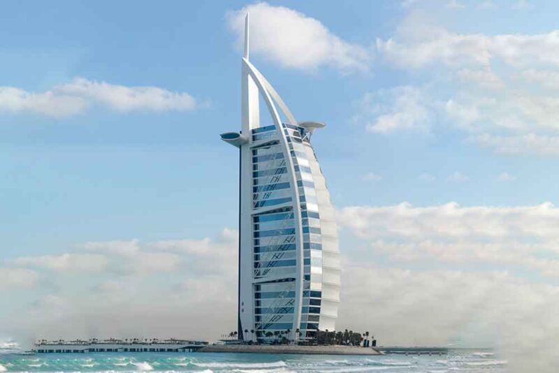 view of Burj Al Arab 