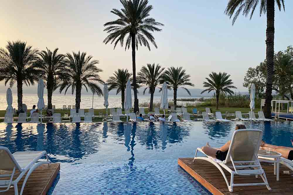 Pool at abu dhabi summer staycation