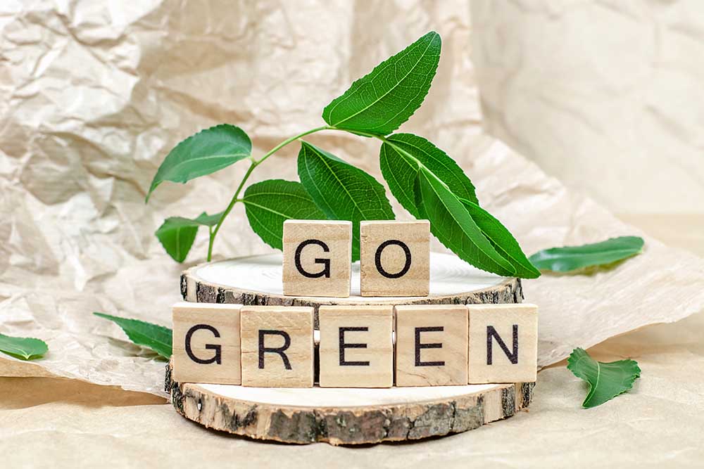 Go green 