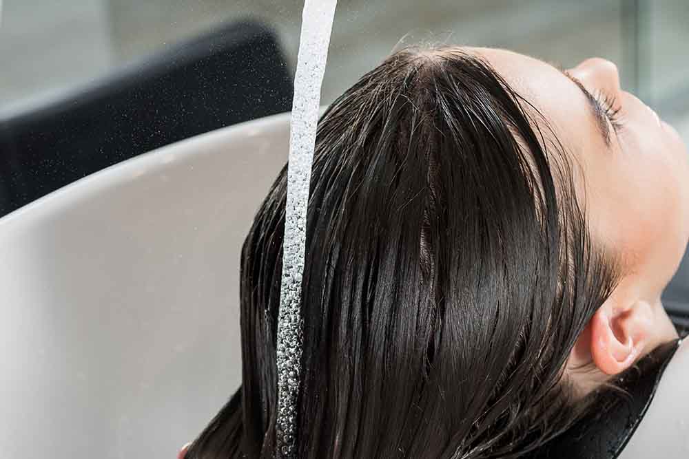 hair treatment at beauty salons