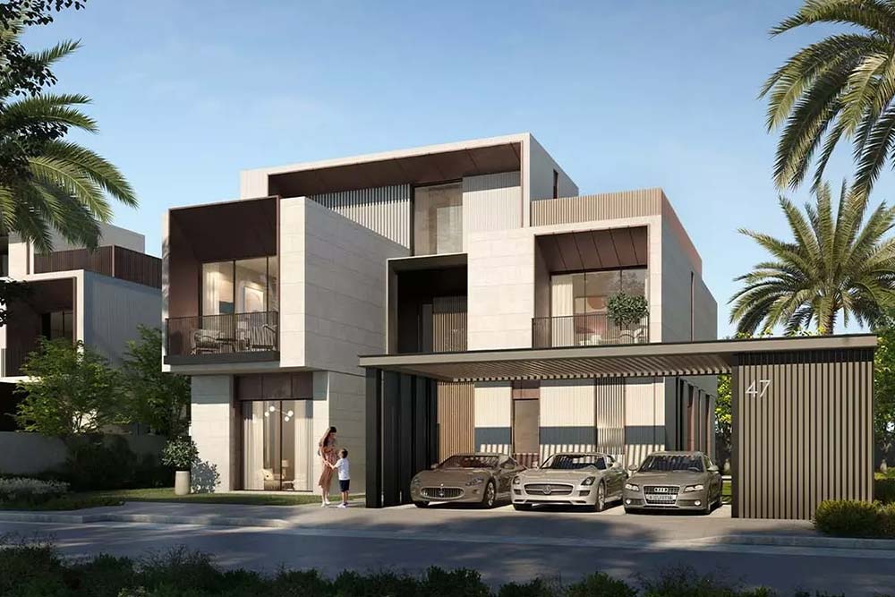 townhouses and villas in Dubai hills latest projects