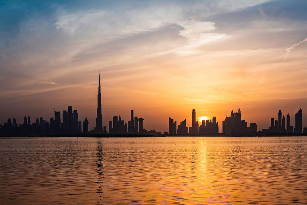  Dubai skyline