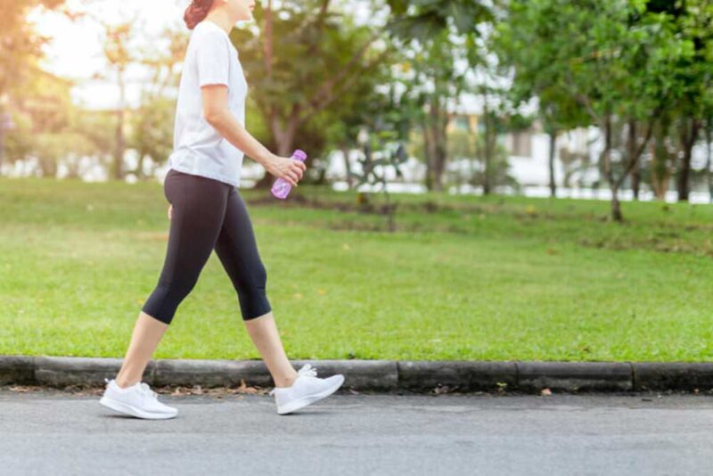 Woman jogging