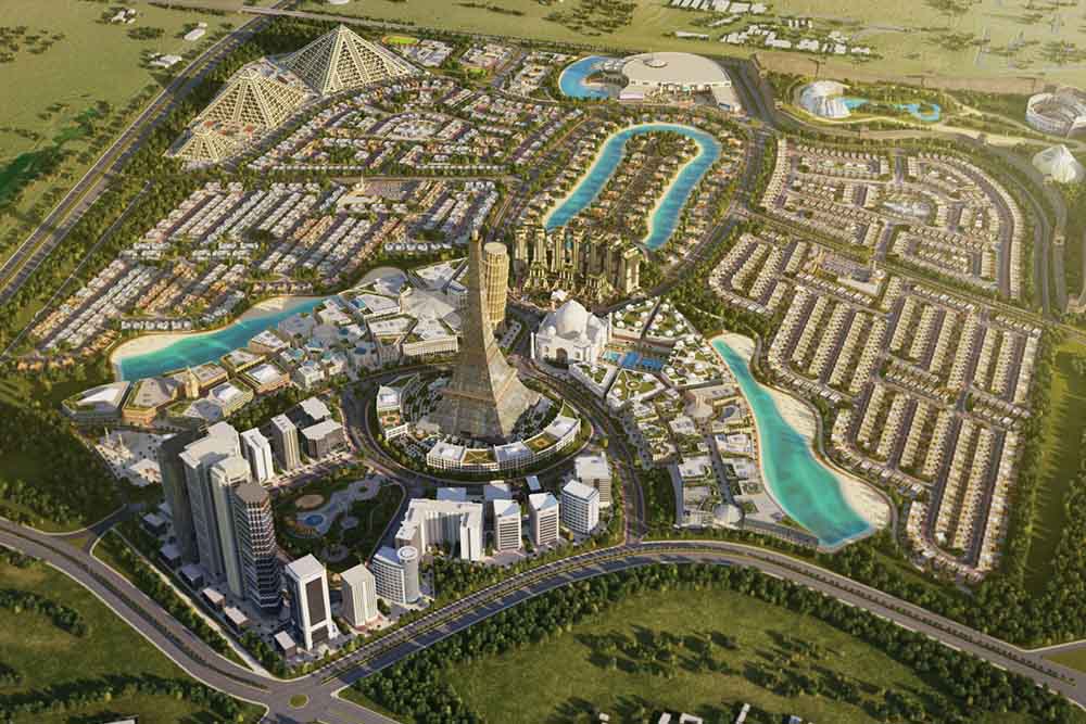 Features of falconcity in dubai