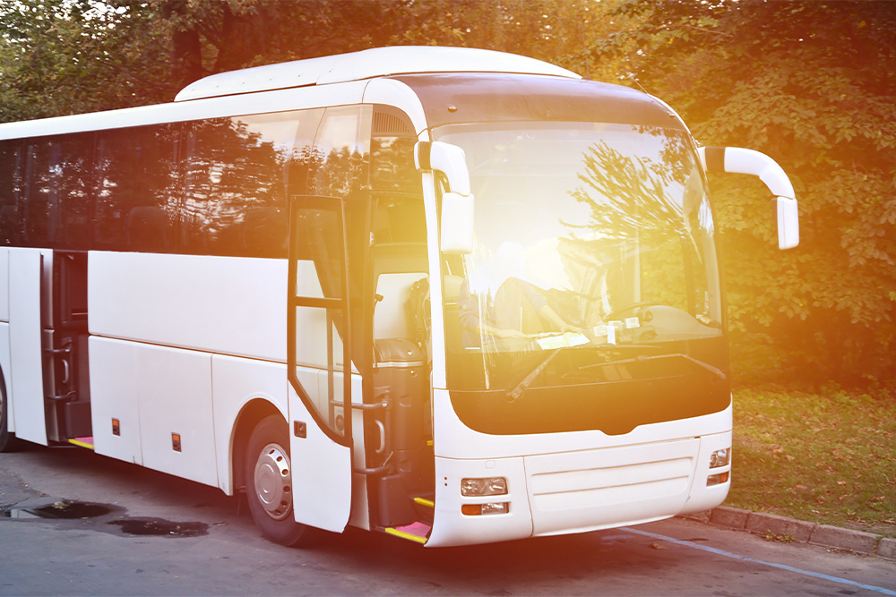 Fleet of Sharjah to Oman bus service