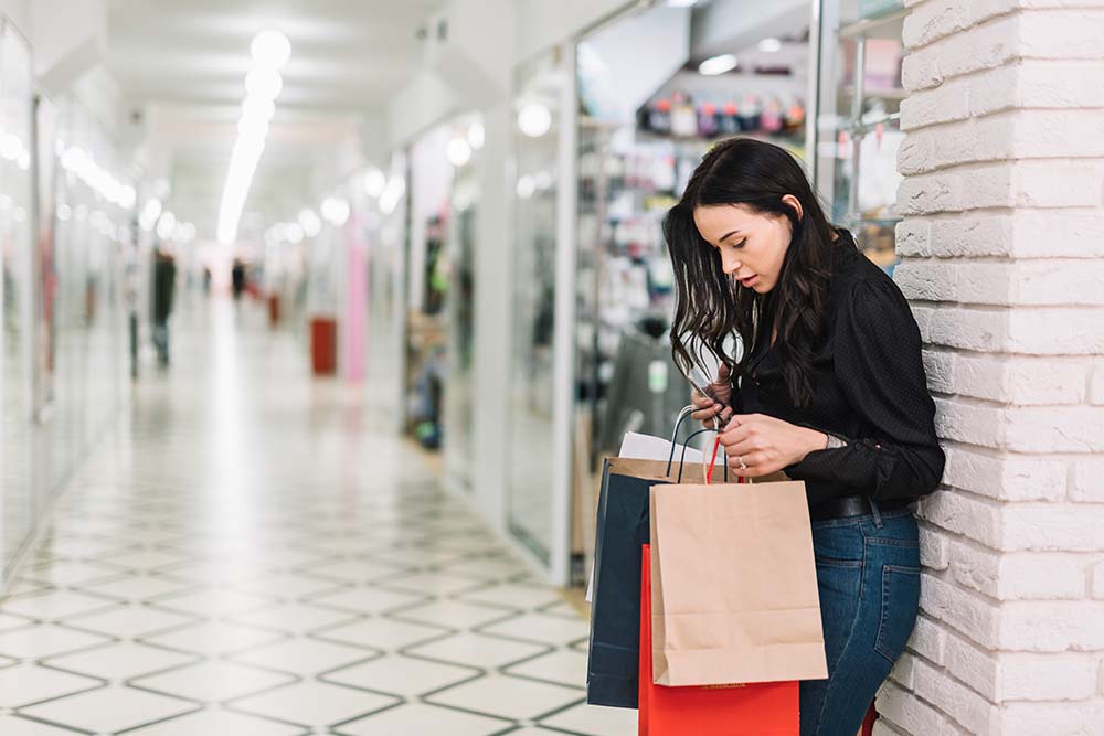  shopping at Zero 6 Mall in Sharjah 