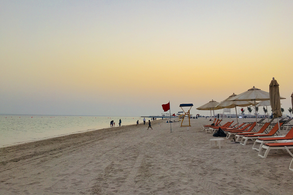 beachside lounging chairs