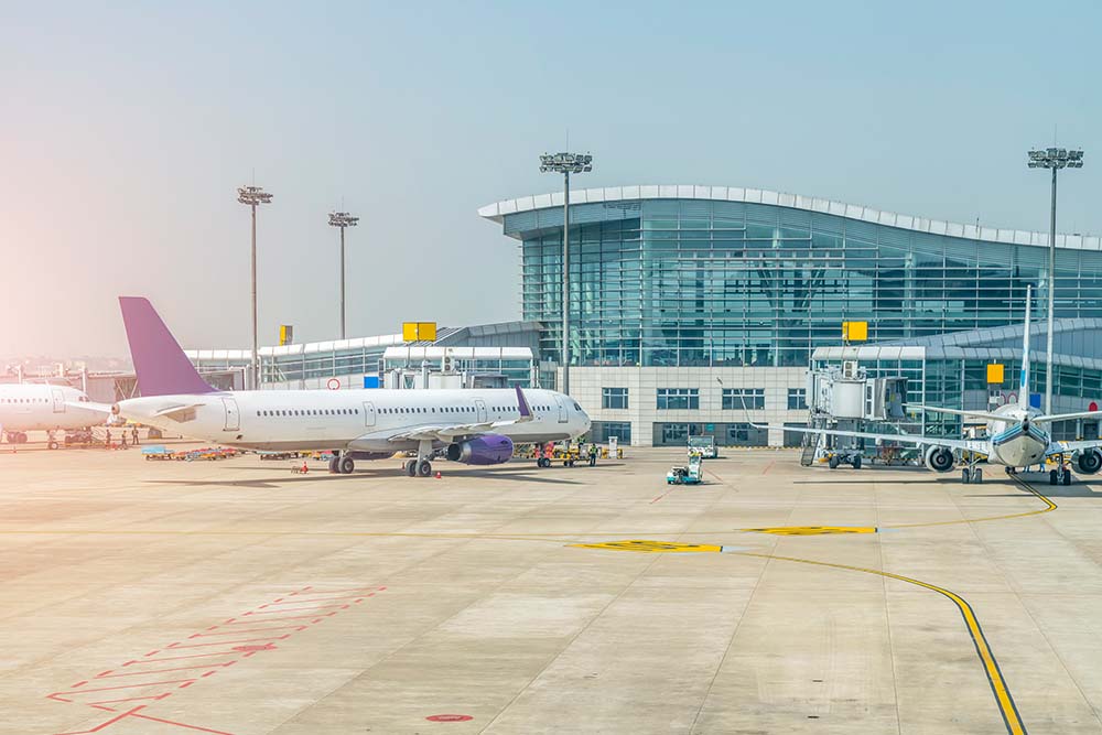 Sharjah International Airport has many terminal 