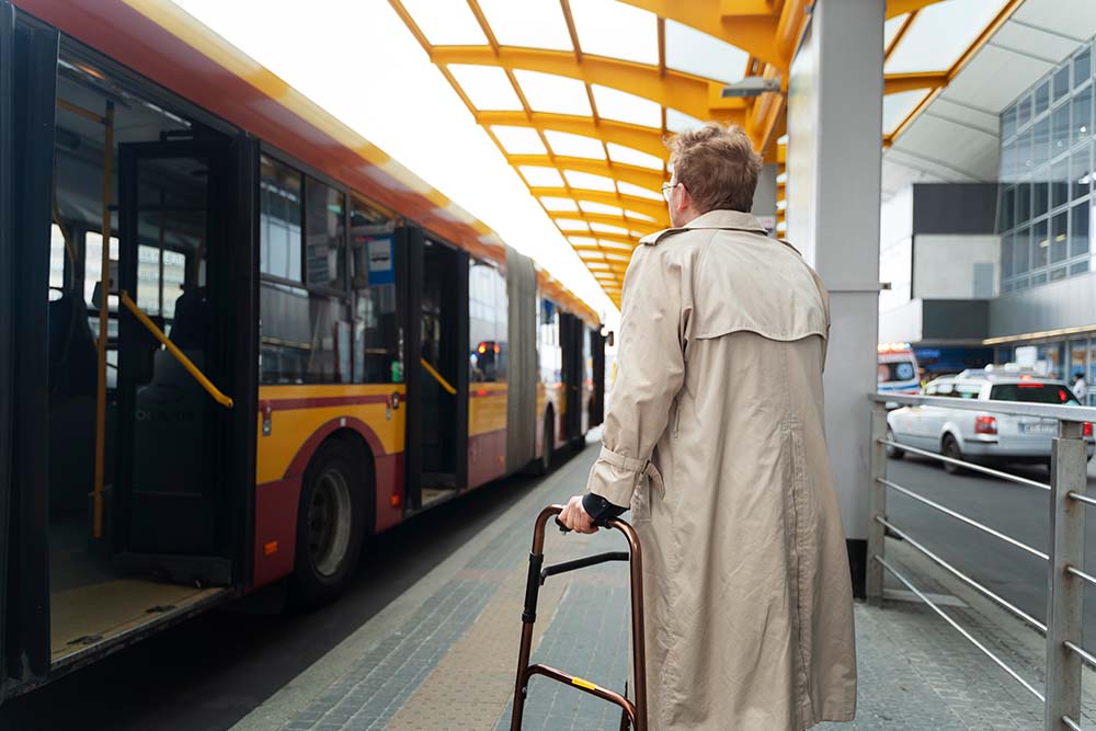 public bus in Sharjah