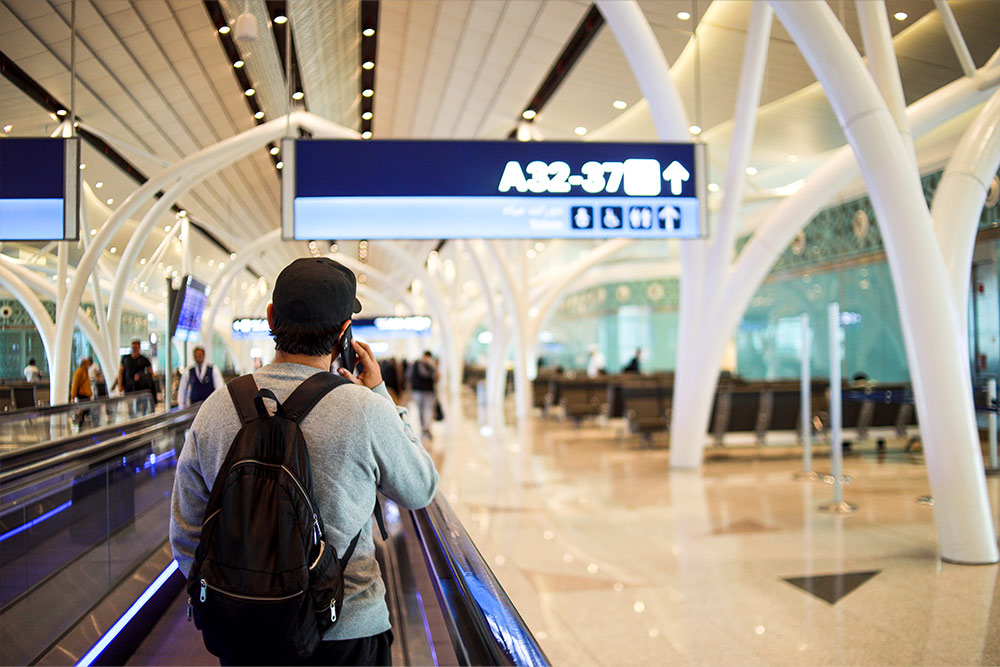 Duty free shops in the UAE