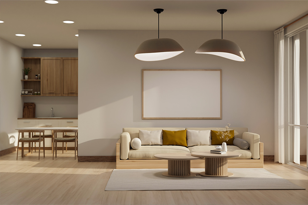 Perfect lighting makes your home appear bigger