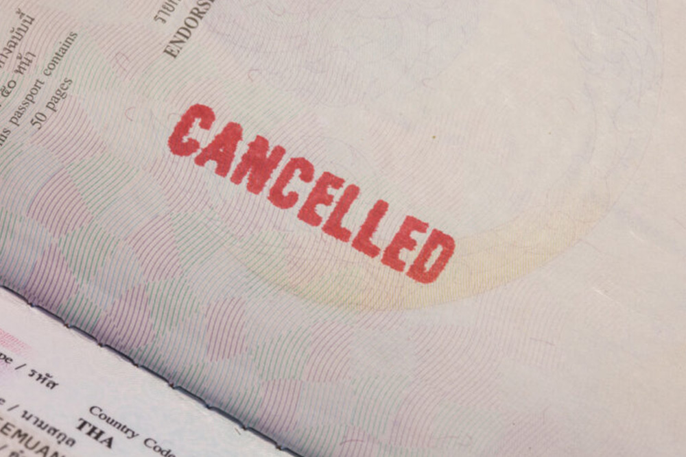 Cancelling a visa before leaving the UAE 