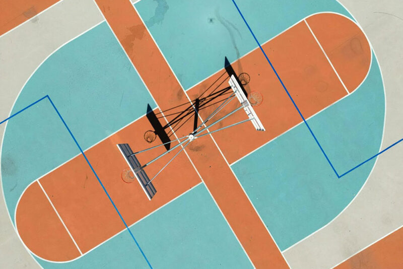 Dubai basketball courts