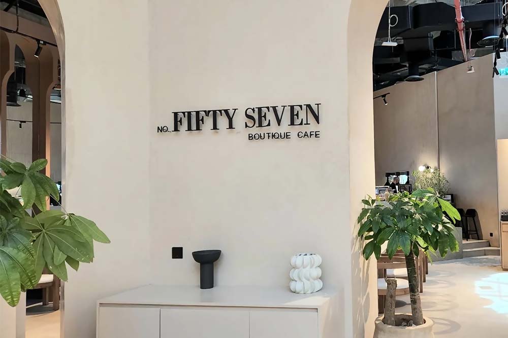 fifty seven boutique café in Abu Dhabi