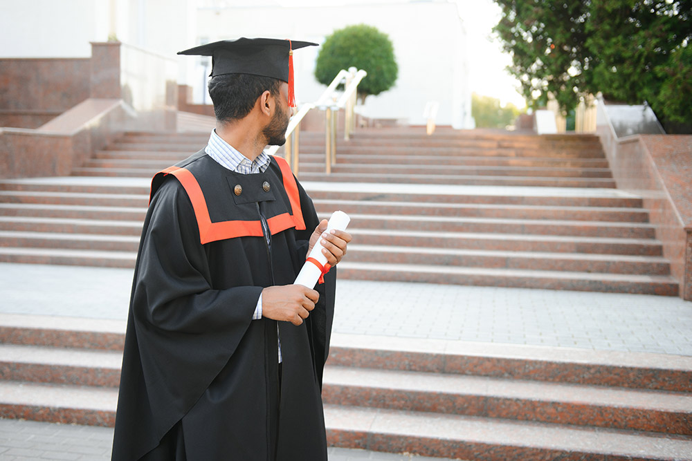 Enjoying Convocation Day in the UAE