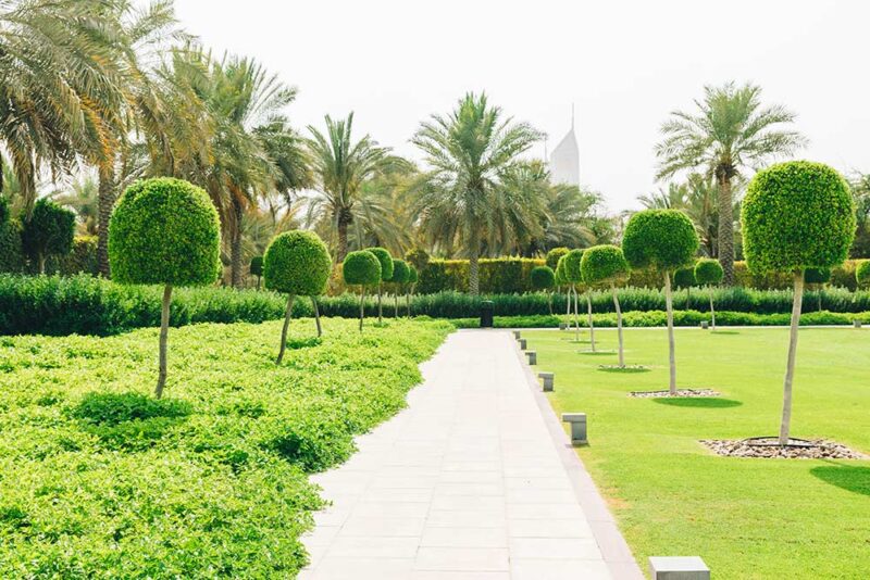 sharjah’s hanging gardens