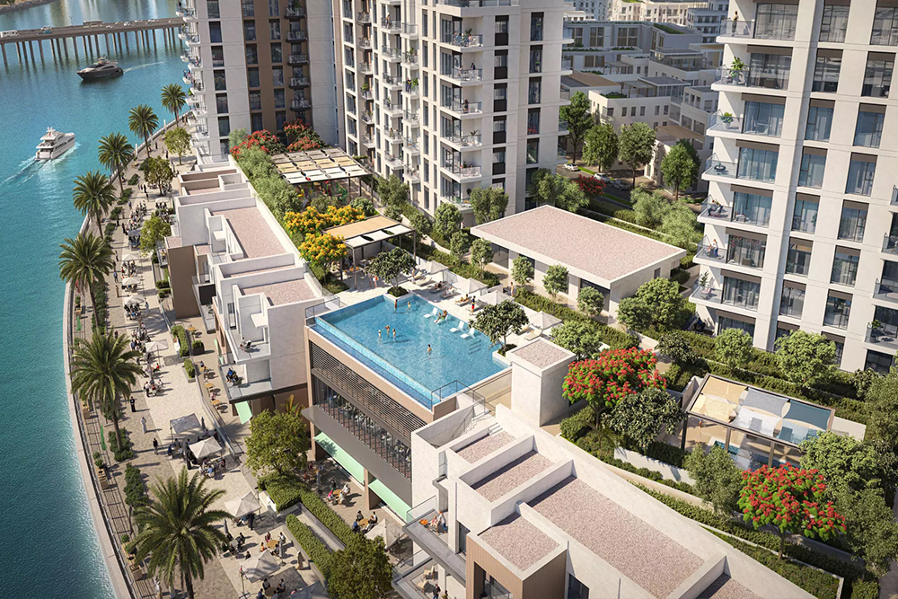 overview of citrine residences in Sharjah