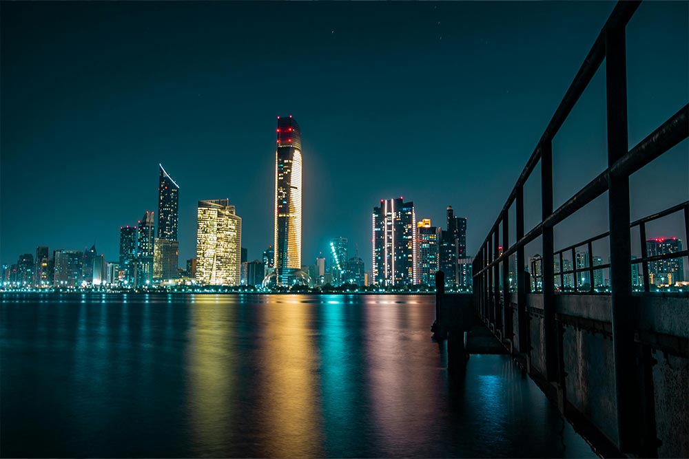 Abu Dhabi skyline