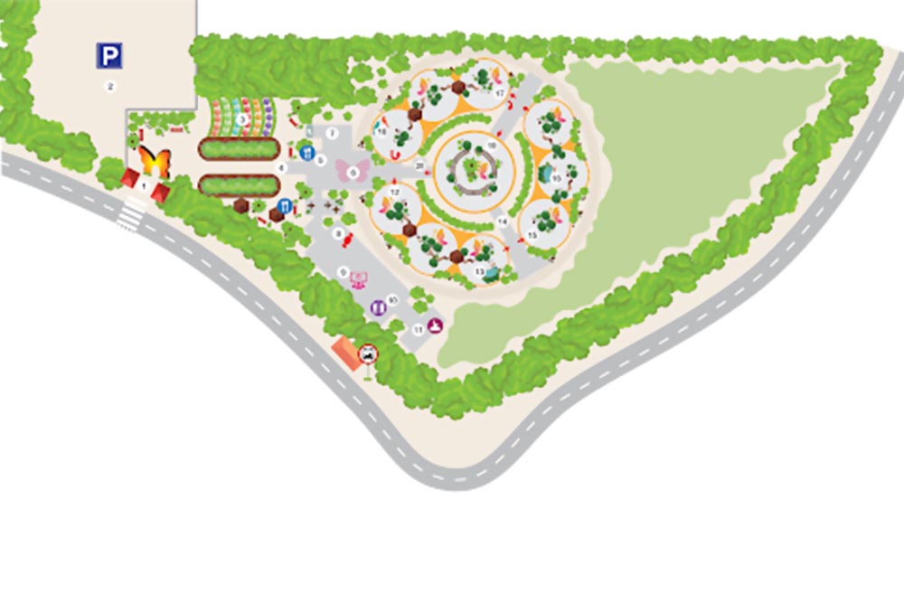 DBG park map