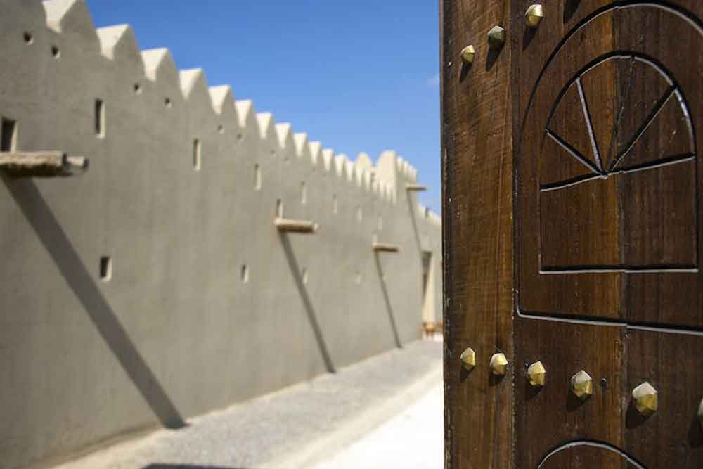 outdoor hall at Al qattara arts centre