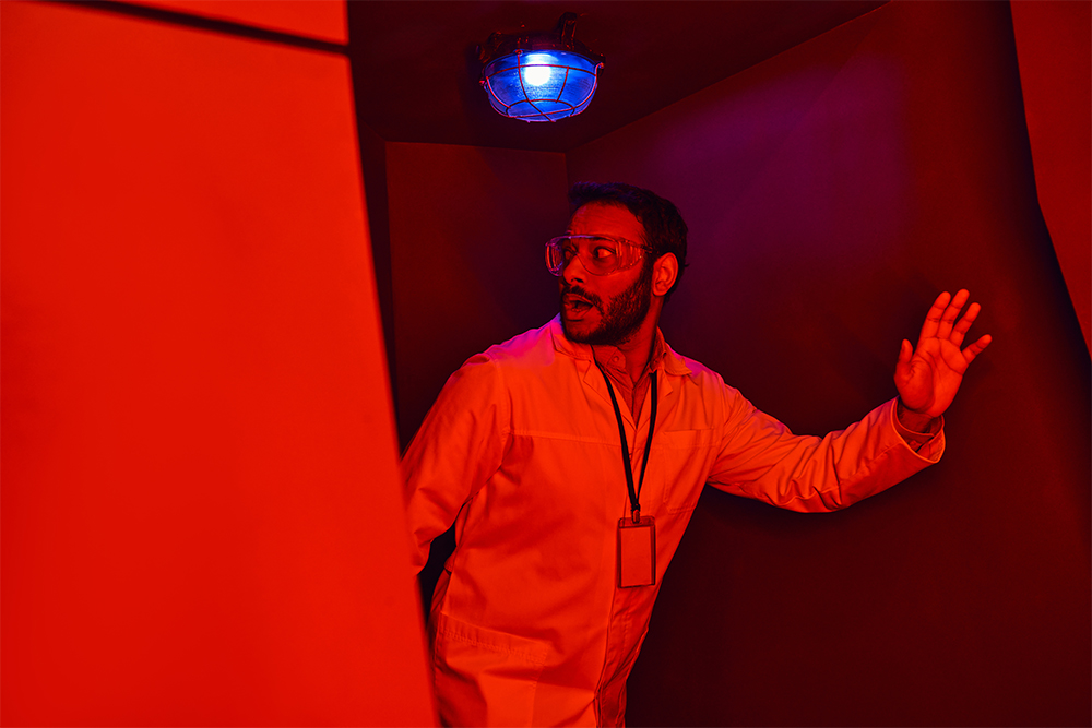 Solving mysteries at an escape room in Abu Dhabi