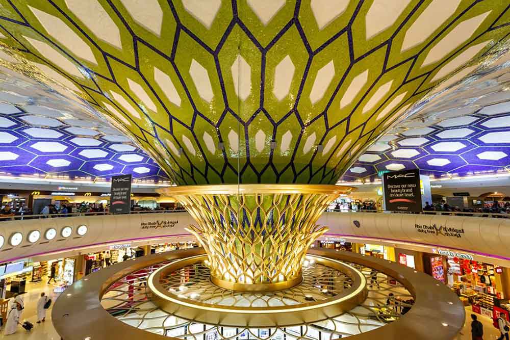 Terminal A of Abu Dhabi Airport AUH