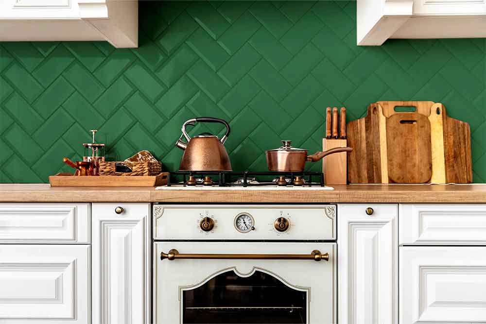 Choosing a colour palette for a kitchen