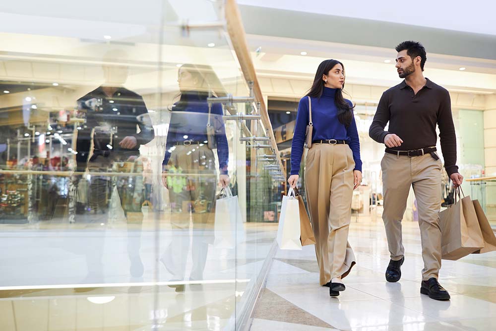 Shopping at WTC Mall in Abu Dhabi