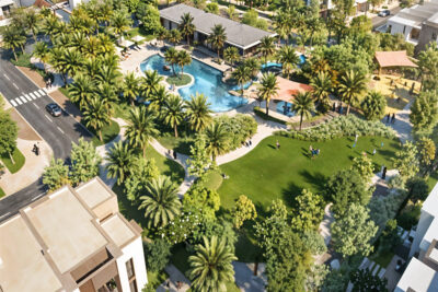 Bliss at Arabian Ranches 3 offers a lush green surrounding