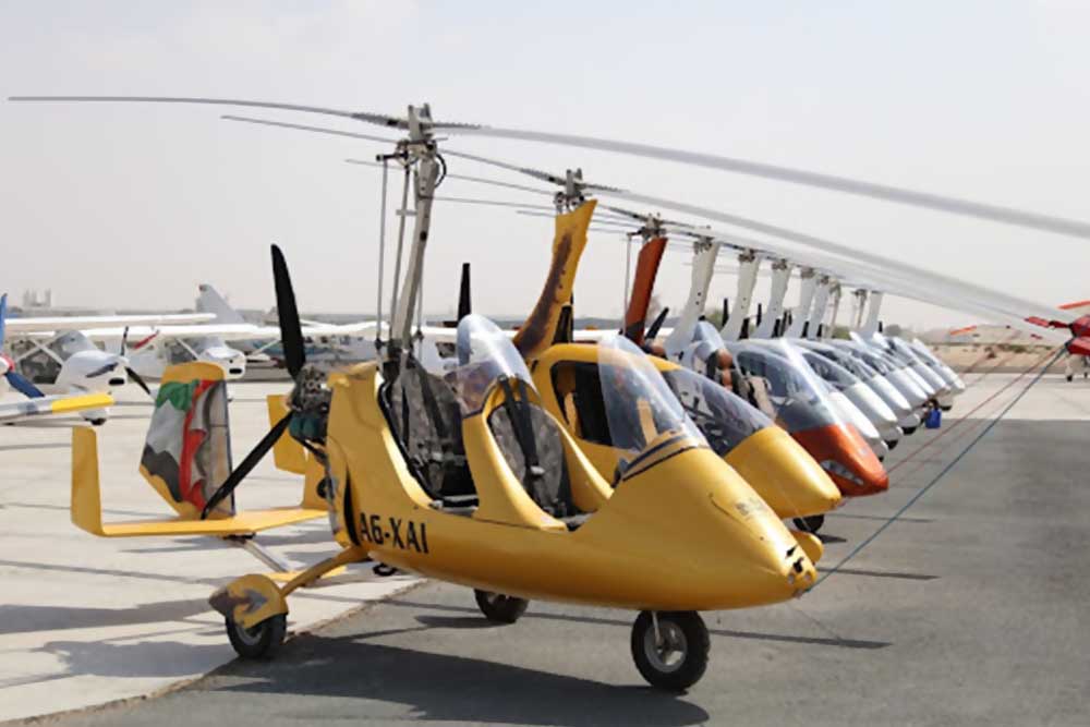 learning how to fly a gyrocopter 