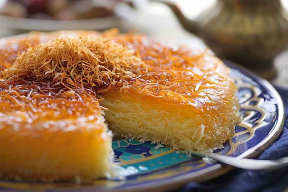 Kunafa in Restaurant 