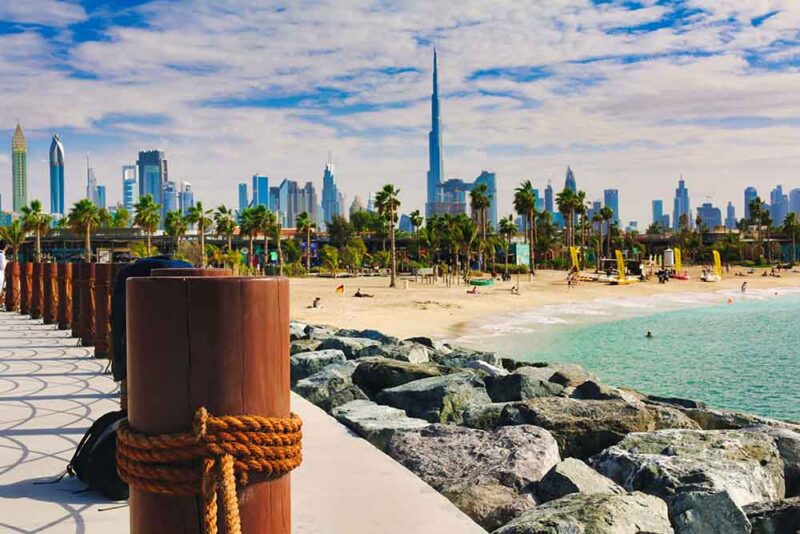 public beaches in Dubai