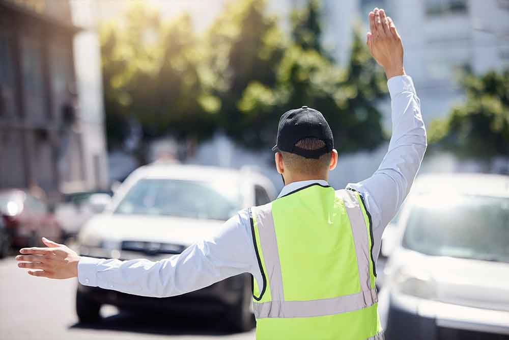 Traffic police in UAE